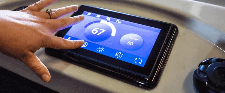 Cal Touch4™ for hot tubs in Brentwood